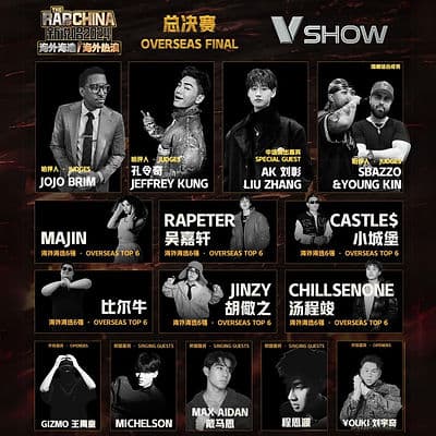 Rap of China Overseas Final